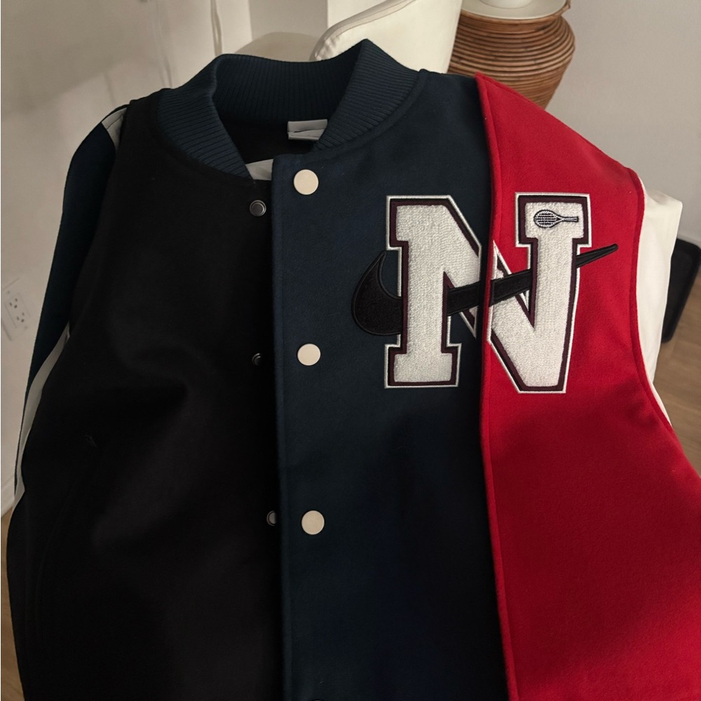 Nike Women's Black and White Jacket